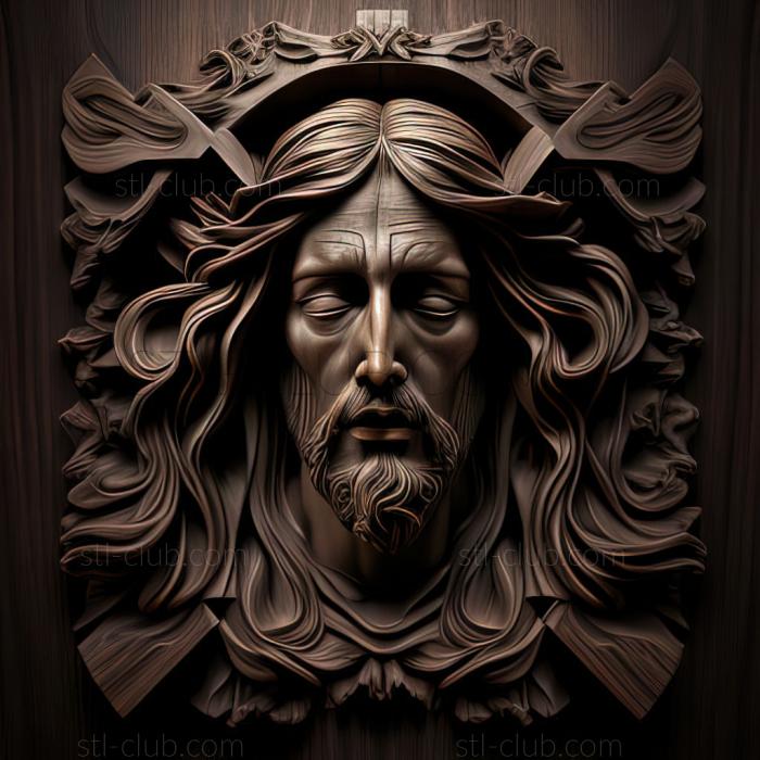 3D model st jesus (STL)